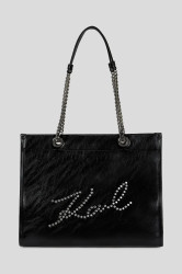 Kabelka Karl Lagerfeld K/SKUARE černá barva, A3W30031