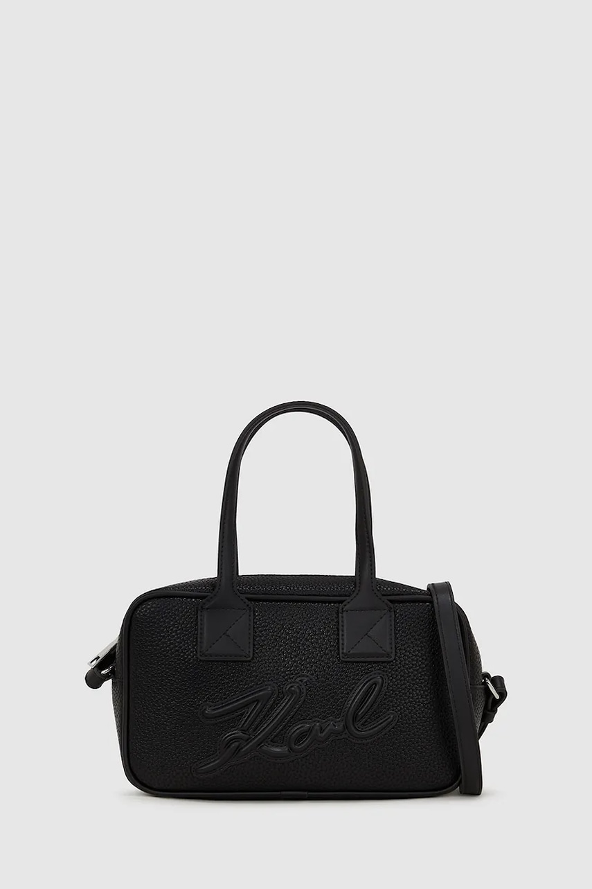 Kabelka Karl Lagerfeld K/SKUARE černá barva, A4W30047