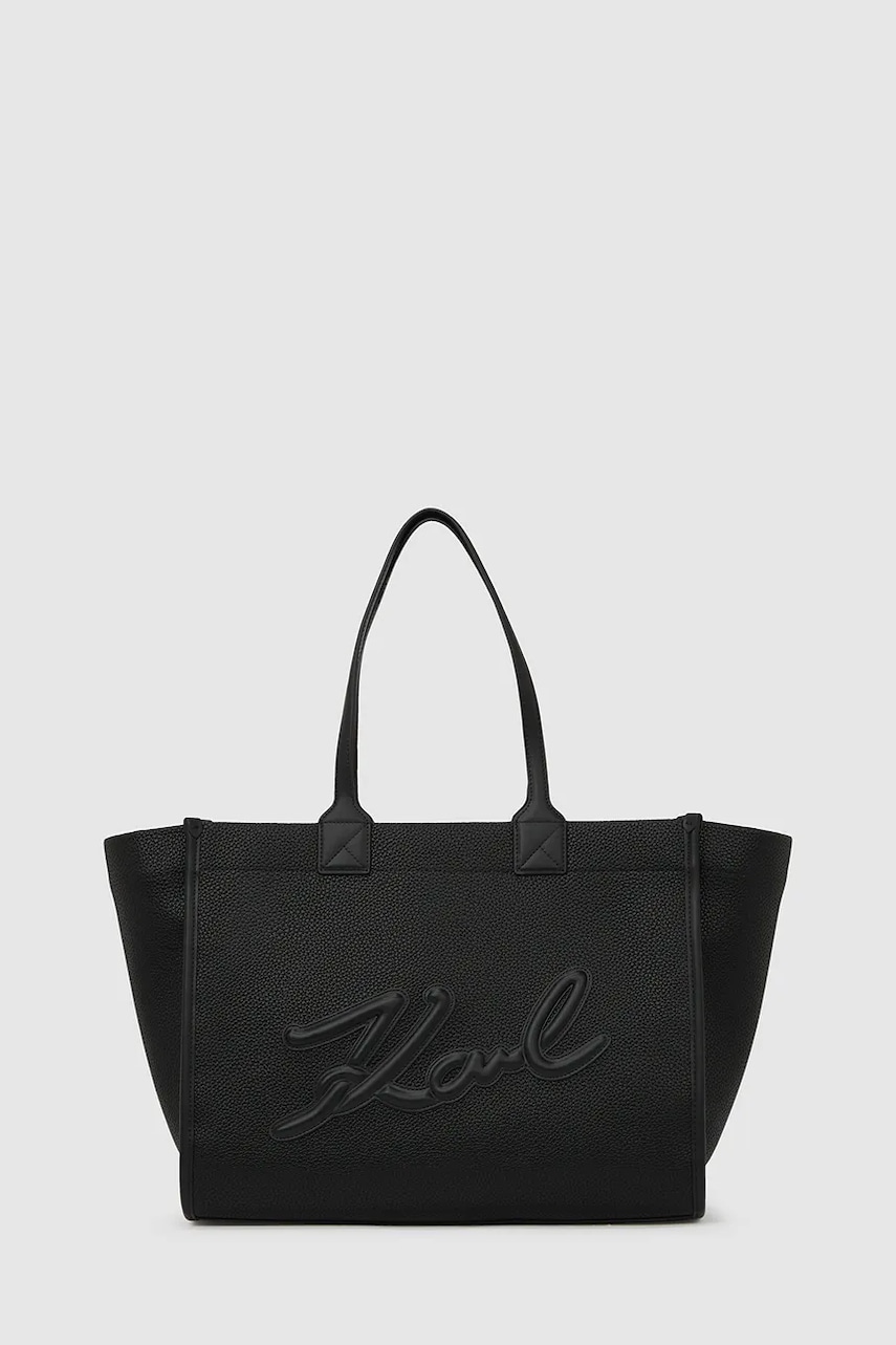Kabelka Karl Lagerfeld K/SKUARE černá barva, A4W30257