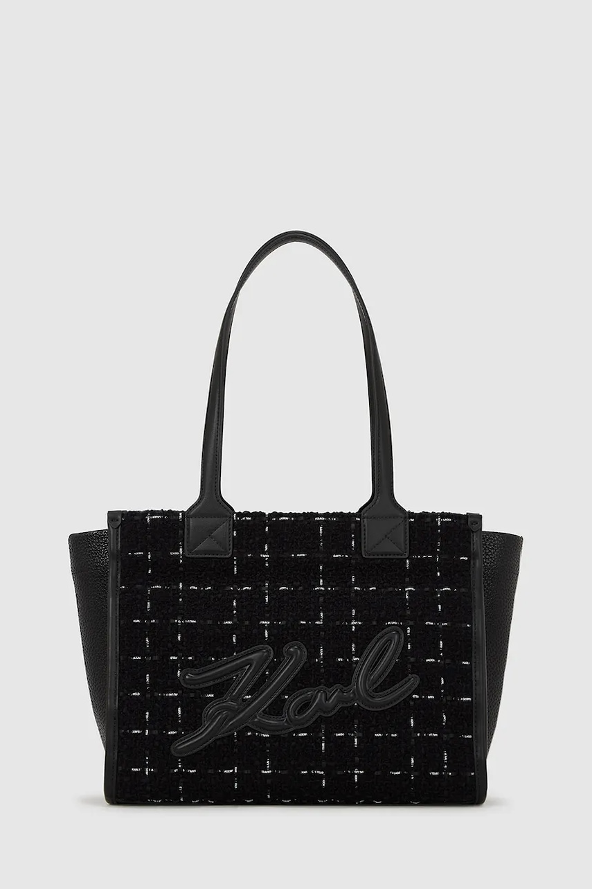 Kabelka Karl Lagerfeld K/SKUARE černá barva, A4W30260