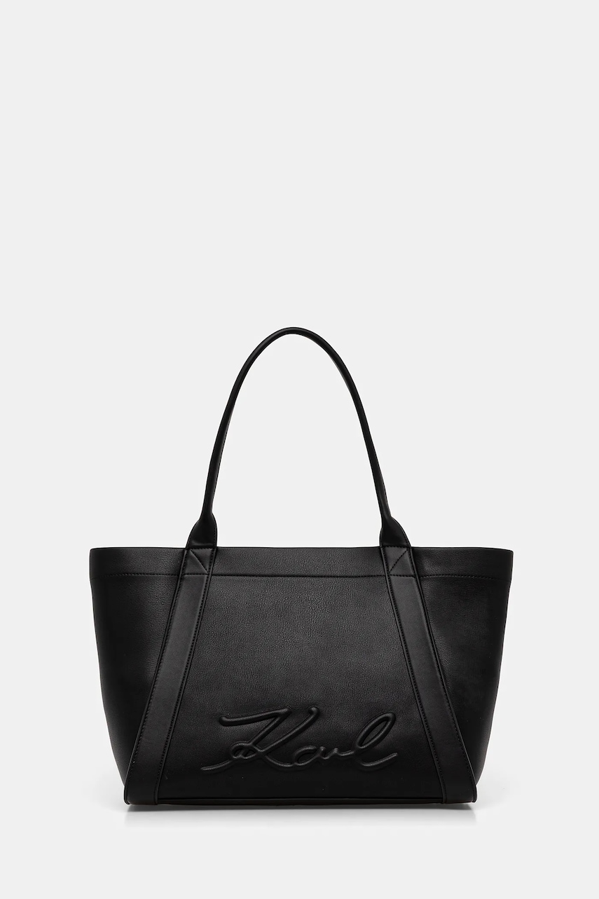 Kabelka Karl Lagerfeld K/VILLE černá barva, B1W30066