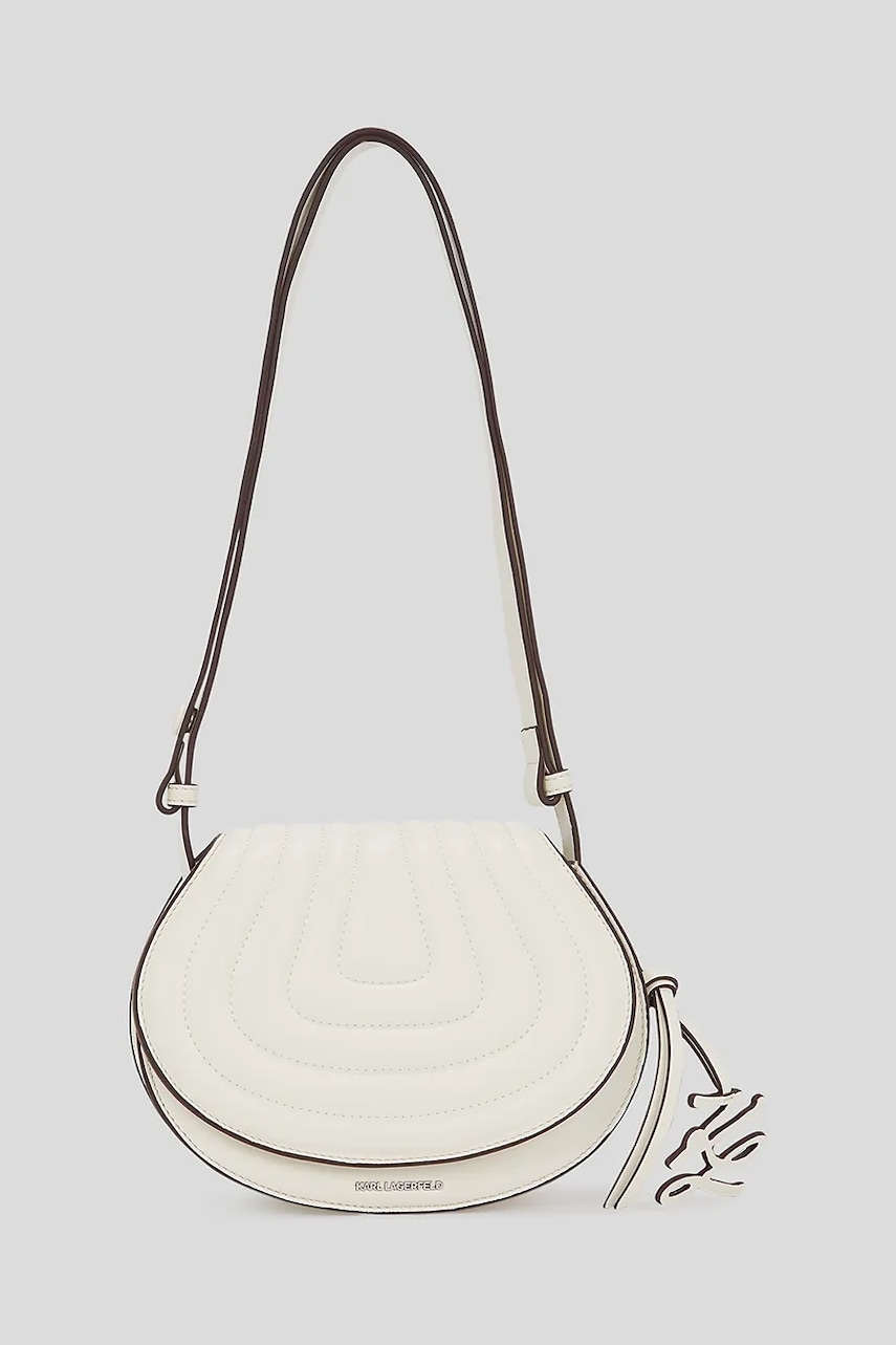 Kabelka Karl Lagerfeld K/WELLEN bílá barva, A3W30259