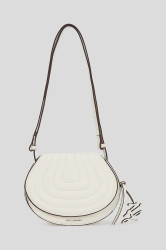 Kabelka Karl Lagerfeld K/WELLEN bílá barva, A3W30259