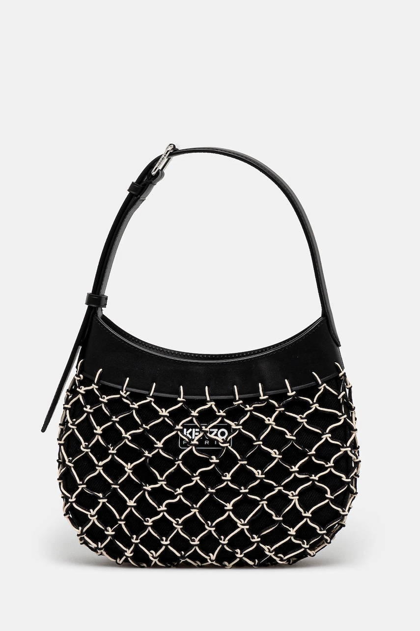 Kabelka Kenzo černá barva, FF52SA605B05.99