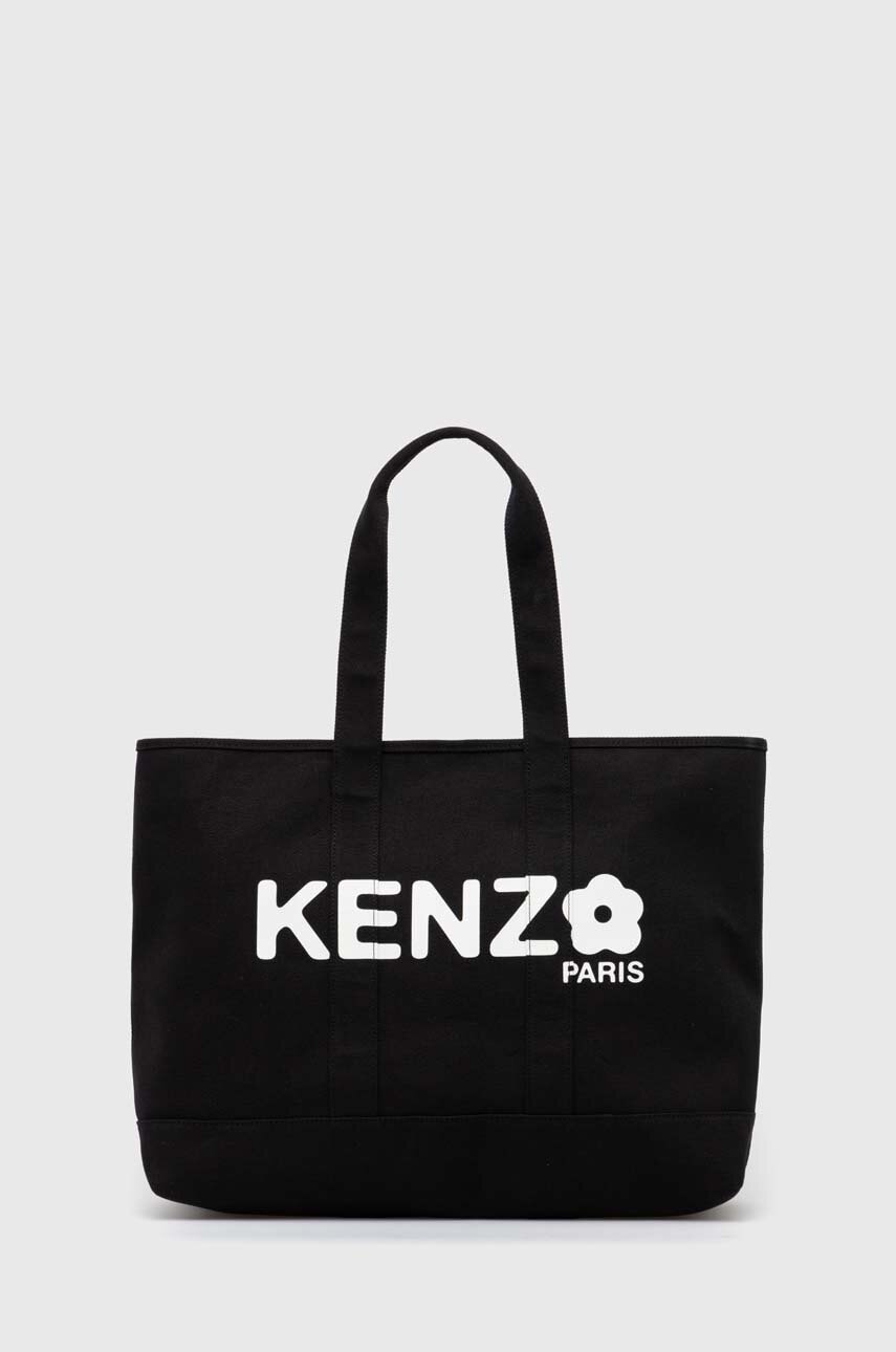 Kabelka Kenzo Utility Large Tote Bag černá barva, FE68SA911F36.99