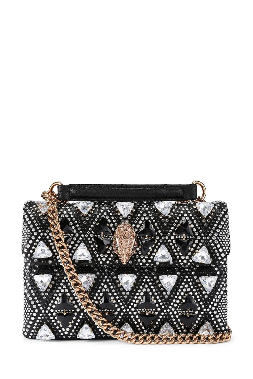 Kabelka Kurt Geiger London Kensington černá barva, 4373009609