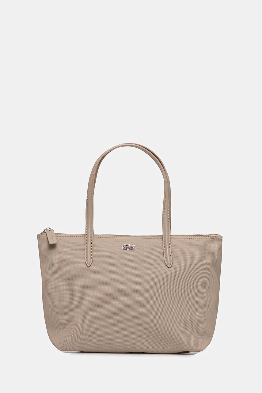 Kabelka Lacoste béžová barva, NF2037PK