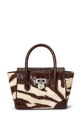 Kabelka Lauren Ralph Lauren hnědá barva, 431969470