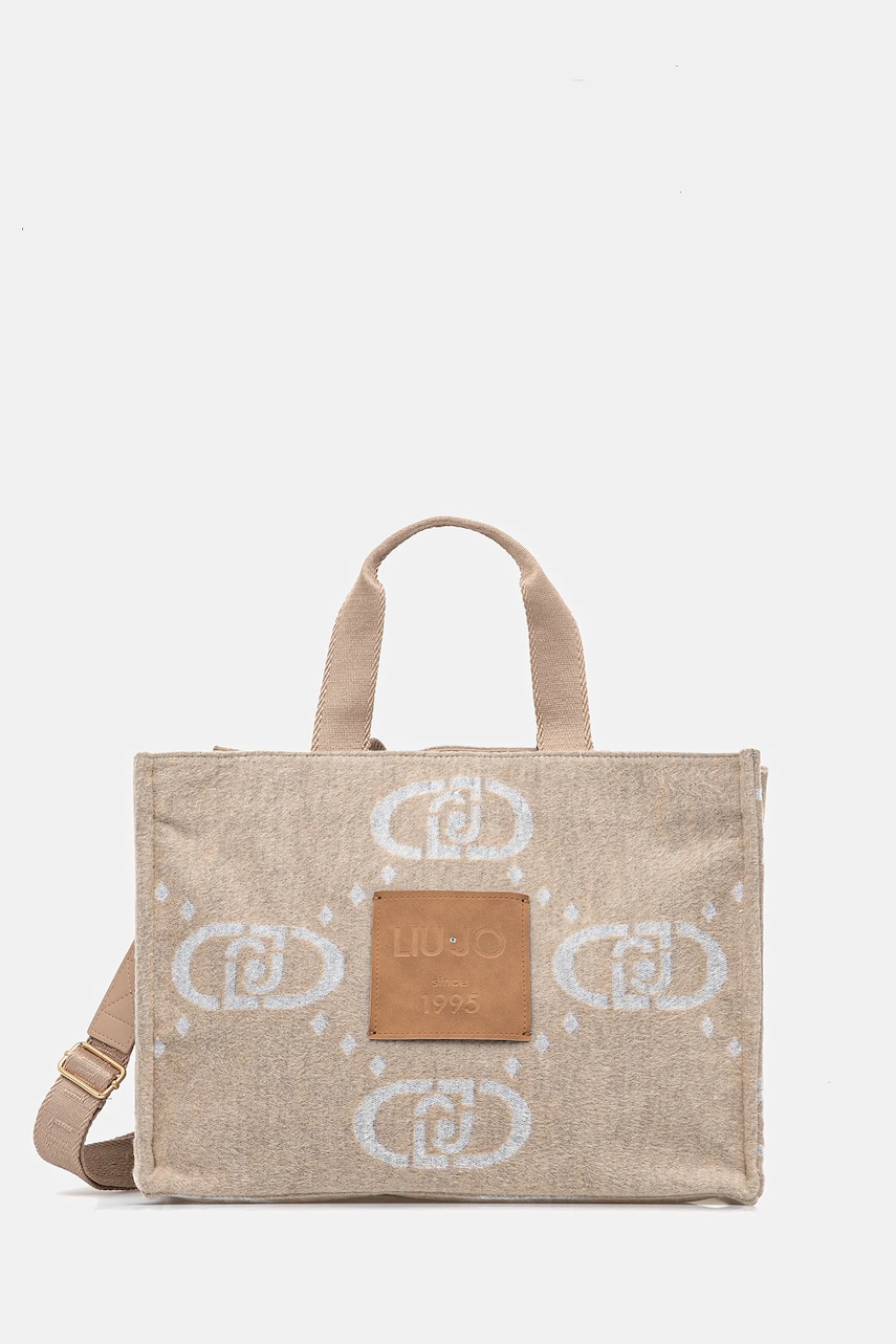 Kabelka Liu Jo béžová barva, 2F5027.T2742