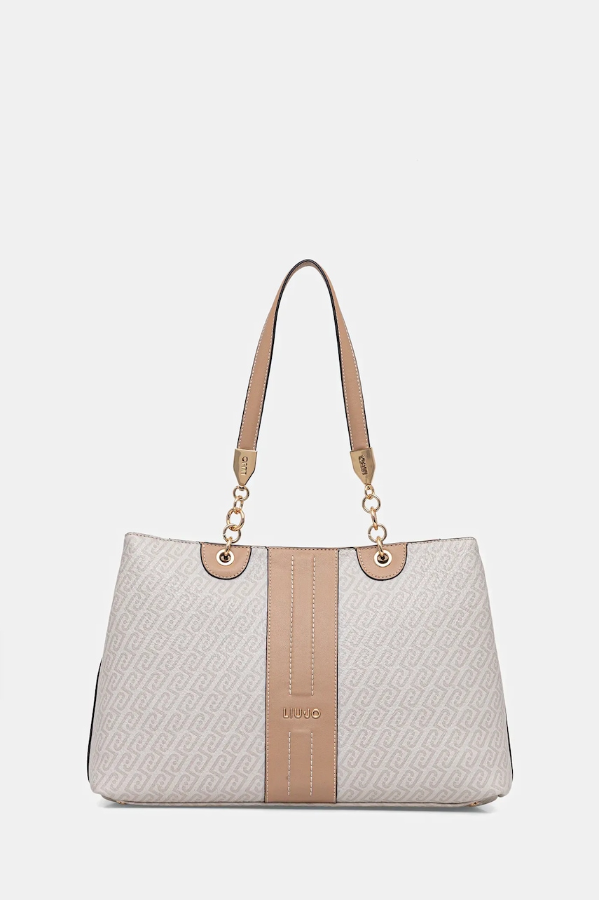 Kabelka Liu Jo béžová barva, AA6104 E1118