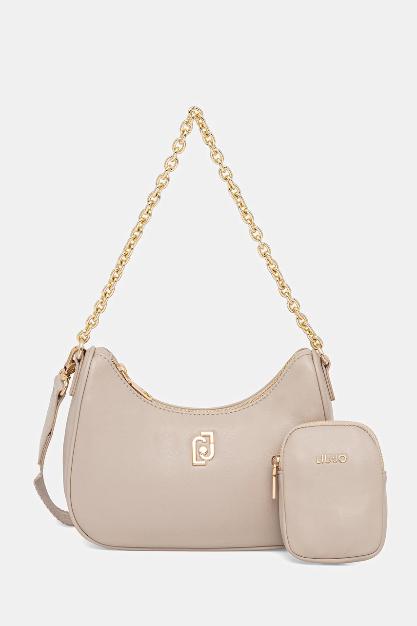 Kabelka Liu Jo béžová barva, AF5180.E0077