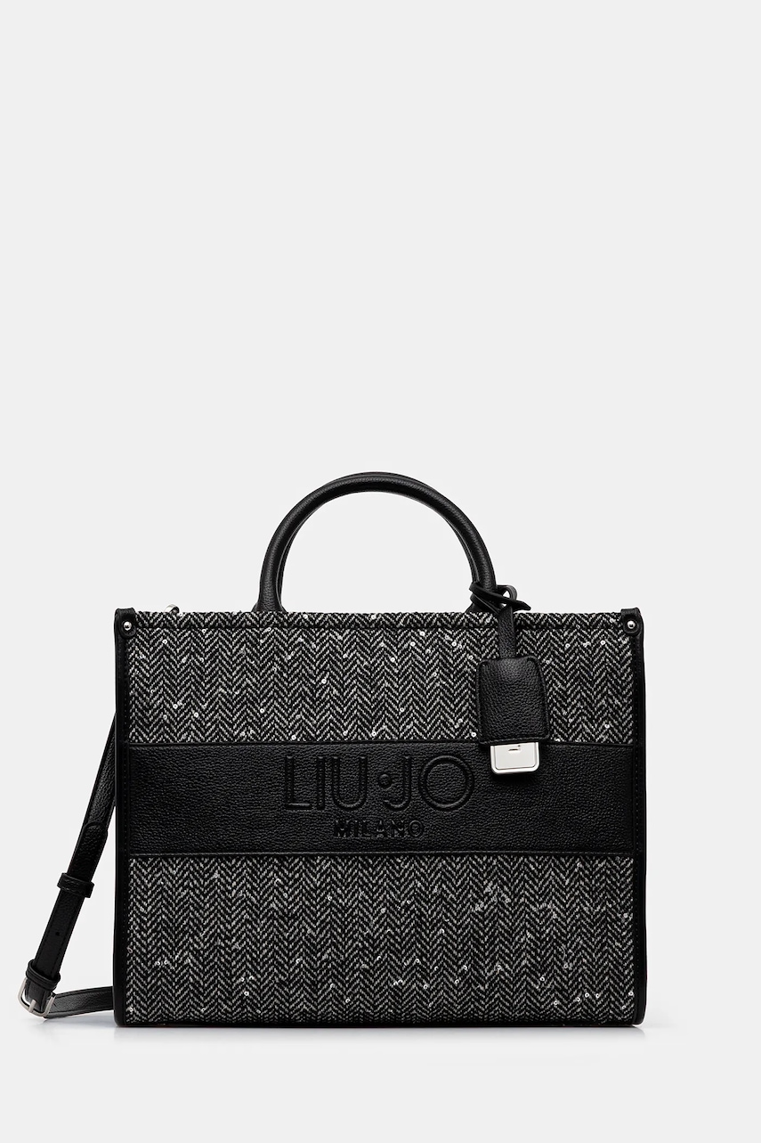 Kabelka Liu Jo černá barva, AF5206.T9112