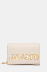 Kabelka Love Moschino béžová barva, JC4103PP1NKD0110