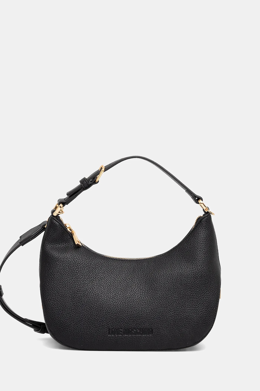 Kabelka Love Moschino černá barva, JC4018PP0NLT0000