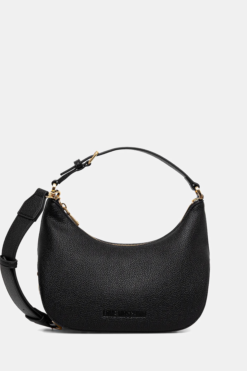 Kabelka Love Moschino černá barva, JC4018PP1NLT0000