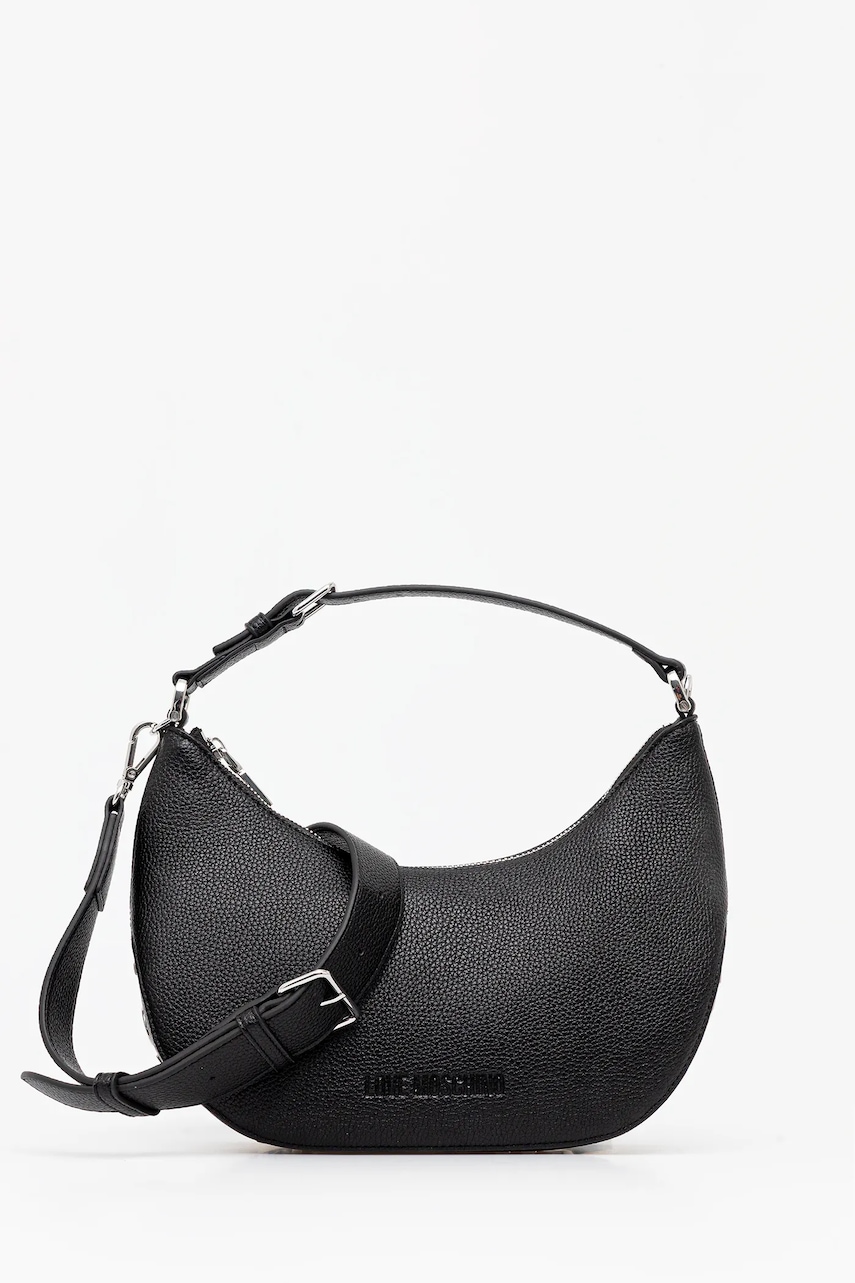 Kabelka Love Moschino černá barva, JC4018PP1NLT000B