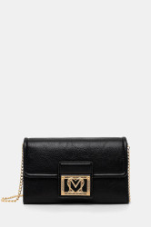 Kabelka Love Moschino černá barva, JC4093PP1NLI0000