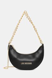 Kabelka Love Moschino černá barva, JC4094PP1NLU0000