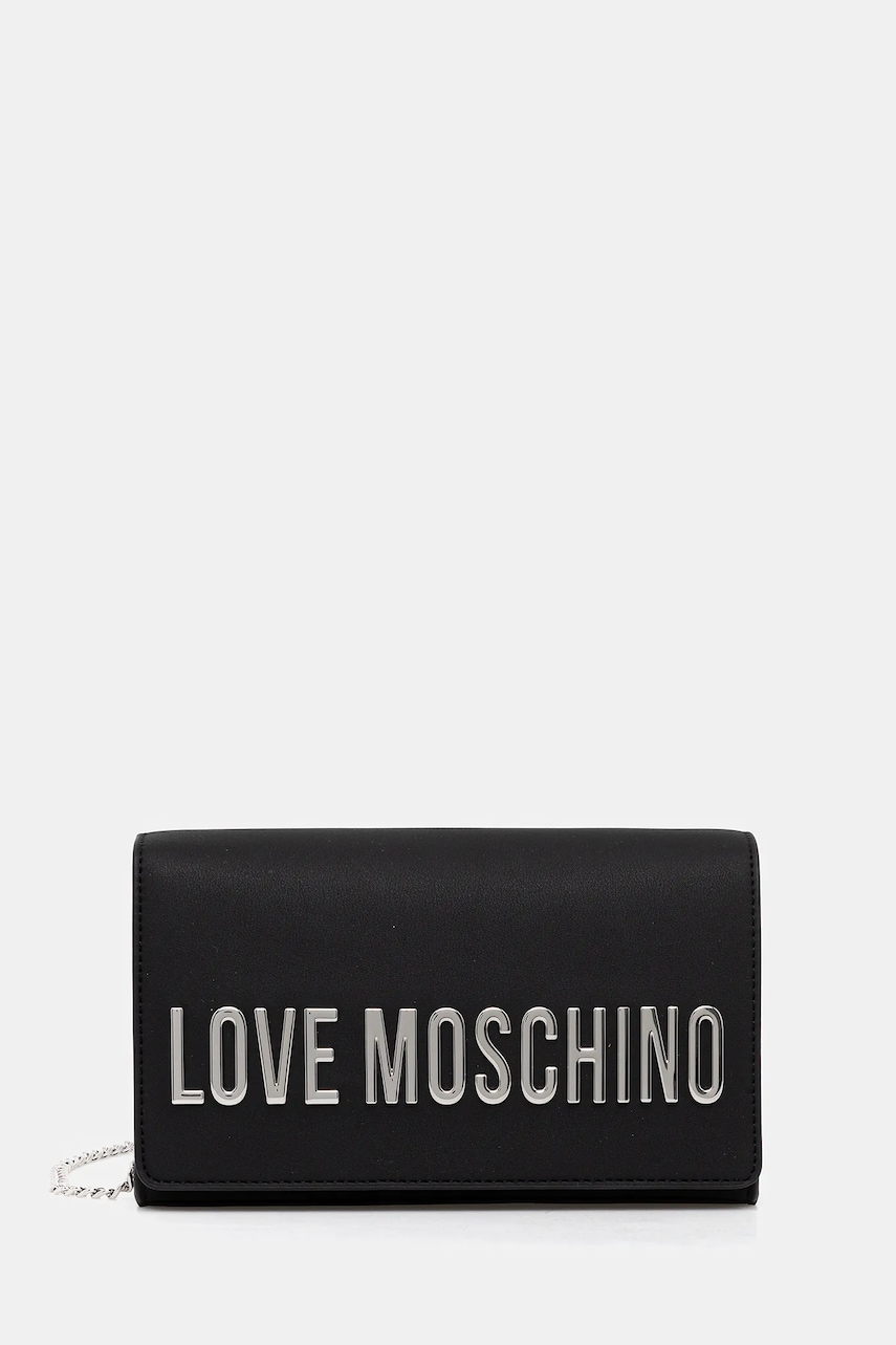 Kabelka Love Moschino černá barva, JC4103PP0NKD000B