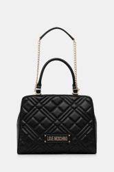 Kabelka Love Moschino černá barva, JC4111PP0NLA0000