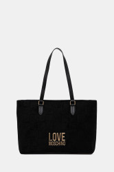 Kabelka Love Moschino černá barva, JC4123PP0NKB100A