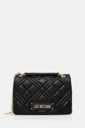 Kabelka Love Moschino černá barva, JC4153PP0MLA0000