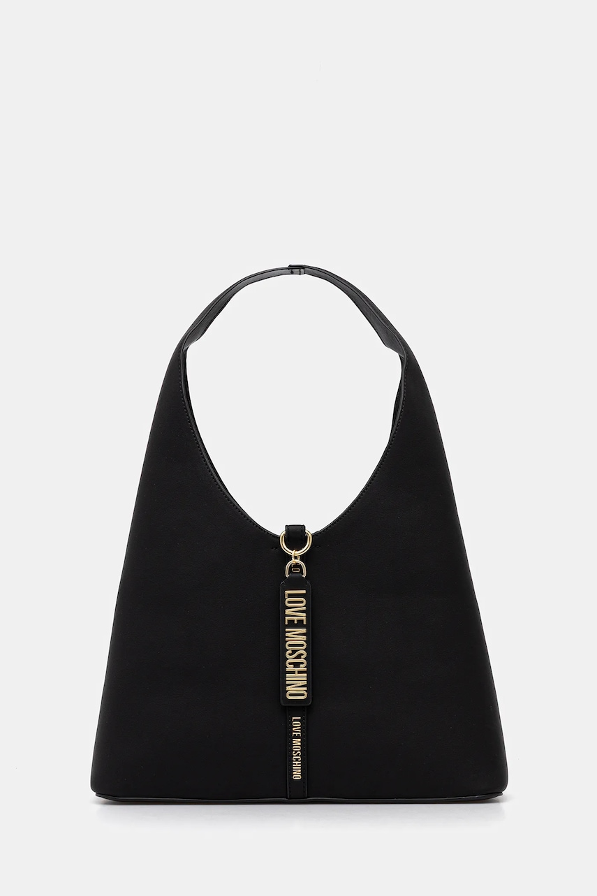 Kabelka Love Moschino černá barva, JC4173PP1NLV0000