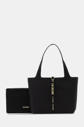 Kabelka Love Moschino černá barva, JC4175PP1NLV0000