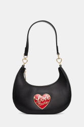 Kabelka Love Moschino černá barva, JC4183PP1NLP0000