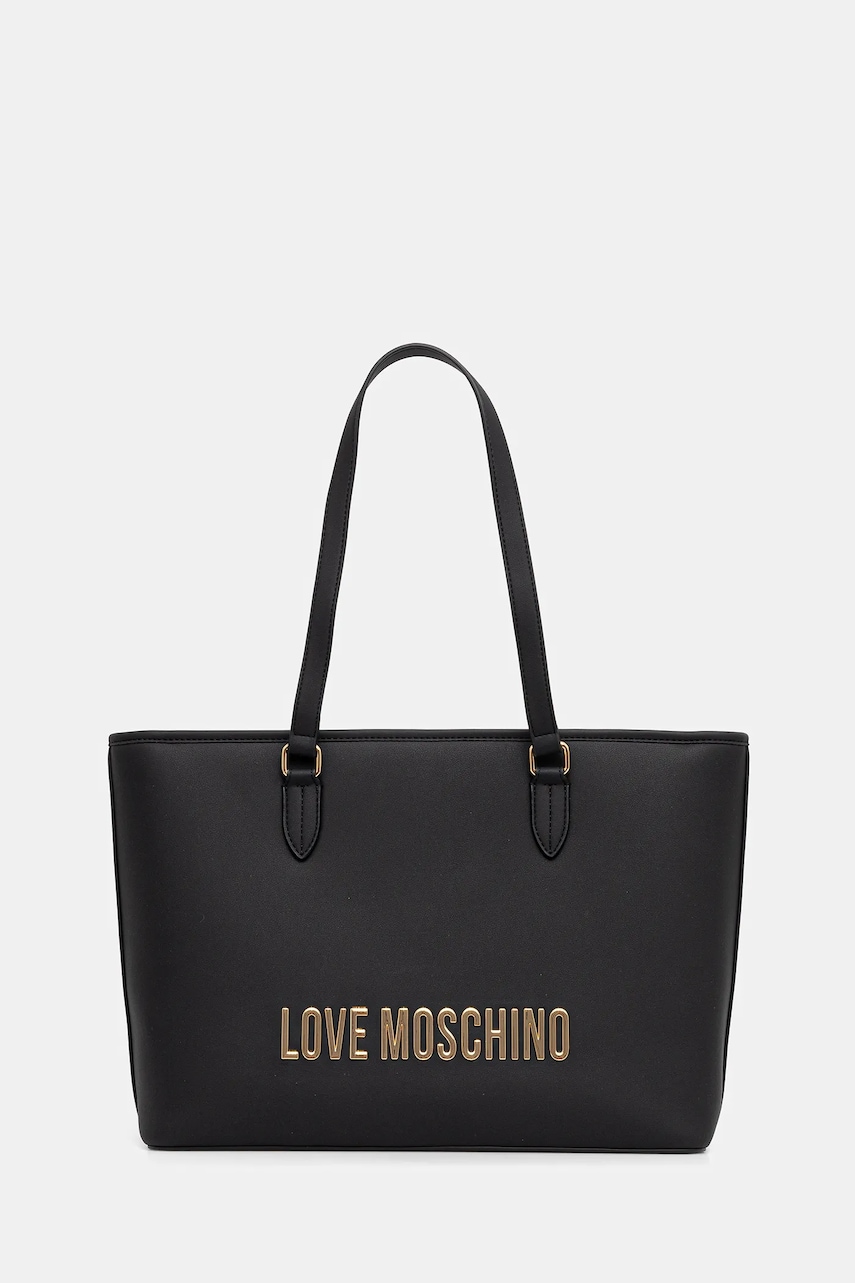 Kabelka Love Moschino černá barva, JC4190PP0NKD0000