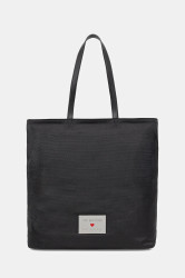 Kabelka Love Moschino černá barva, JC4205PP1NLN100A