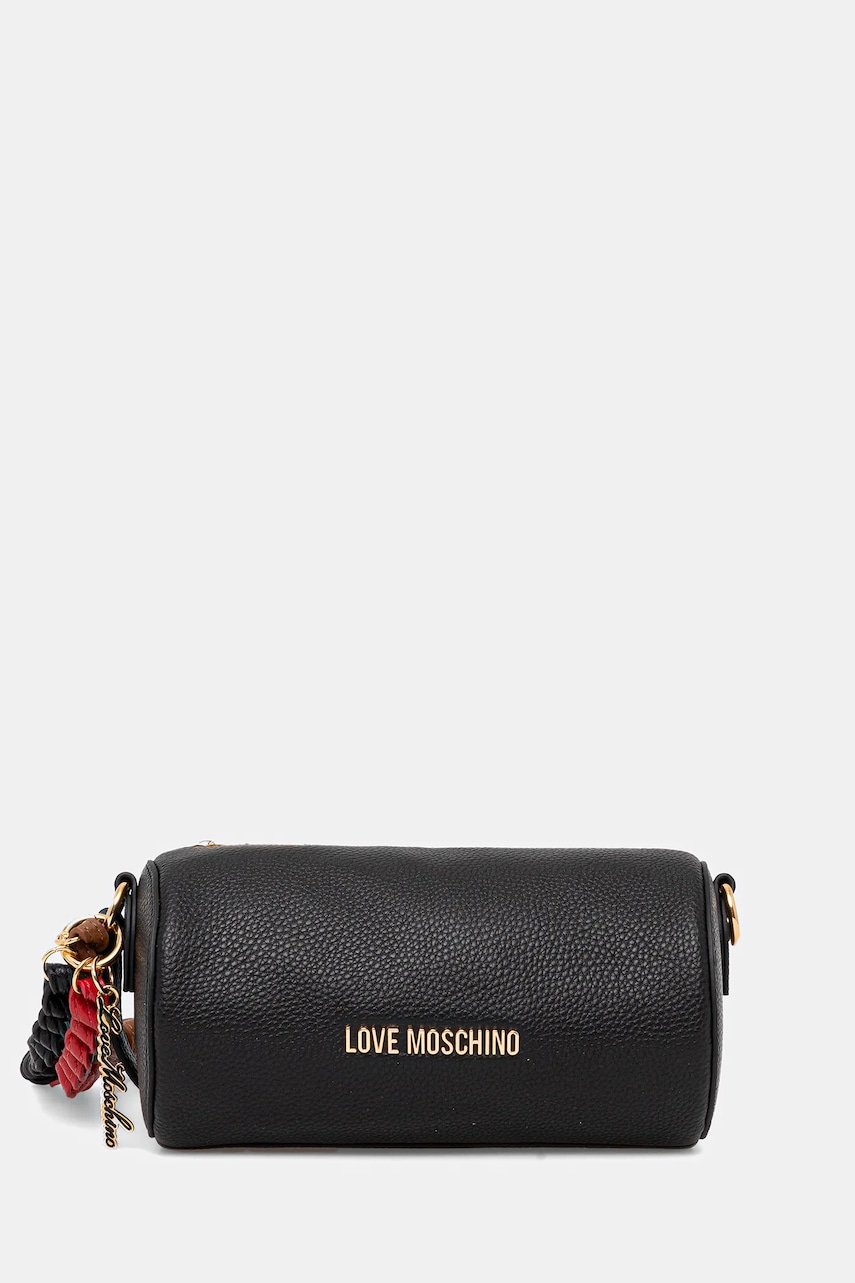 Kabelka Love Moschino černá barva, JC4309PP0MK1100A