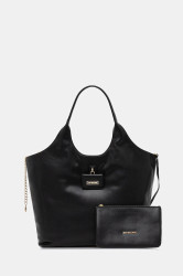 Kabelka Love Moschino černá barva, JC4392PP0NKN0000