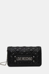 Kabelka Love Moschino černá barva, JC5681PP0NLA000B