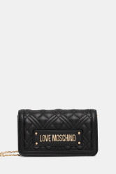 Kabelka Love Moschino černá barva, JC5681PP1NLA0000