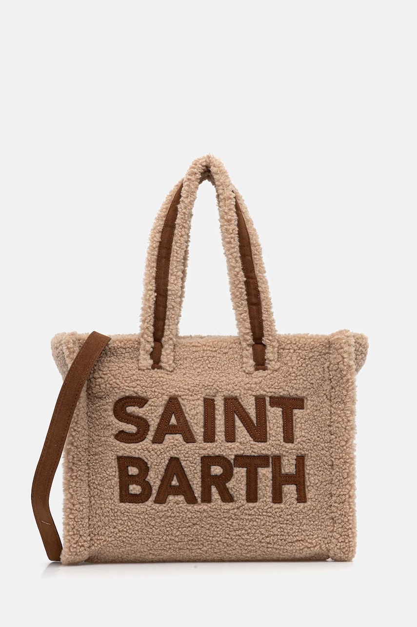 Kabelka MC2 Saint Barth hnědá barva, COL0032