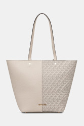 Kabelka MICHAEL Michael Kors FLORA béžová barva, 30T5GFFT3B