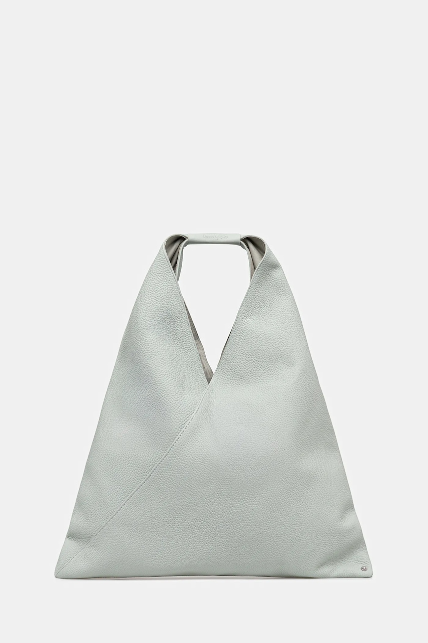 Kabelka MM6 Maison Margiela Classic Japanese Handbag tyrkysová barva, S54WD0039