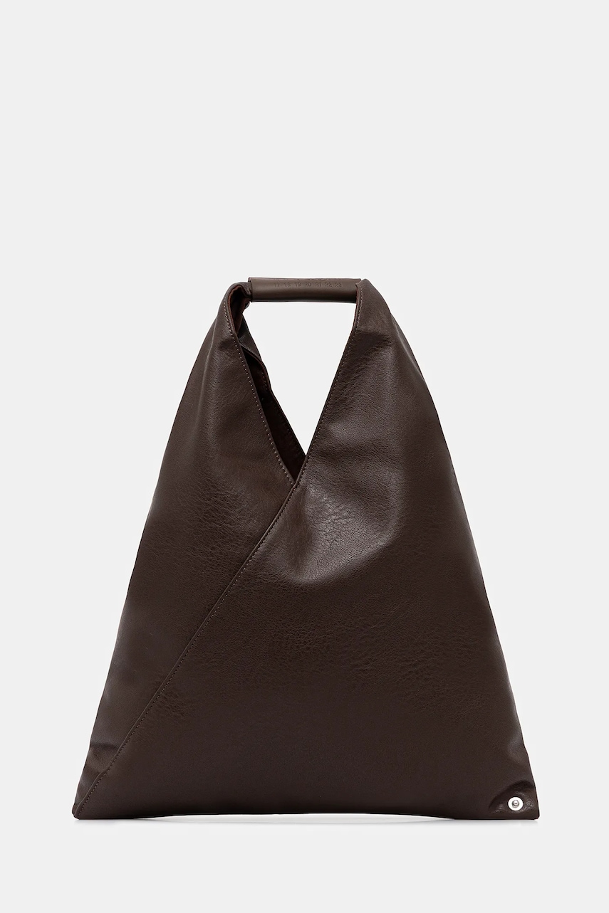 Kabelka MM6 Maison Margiela hnědá barva, S54WD0043.P8396.T2164