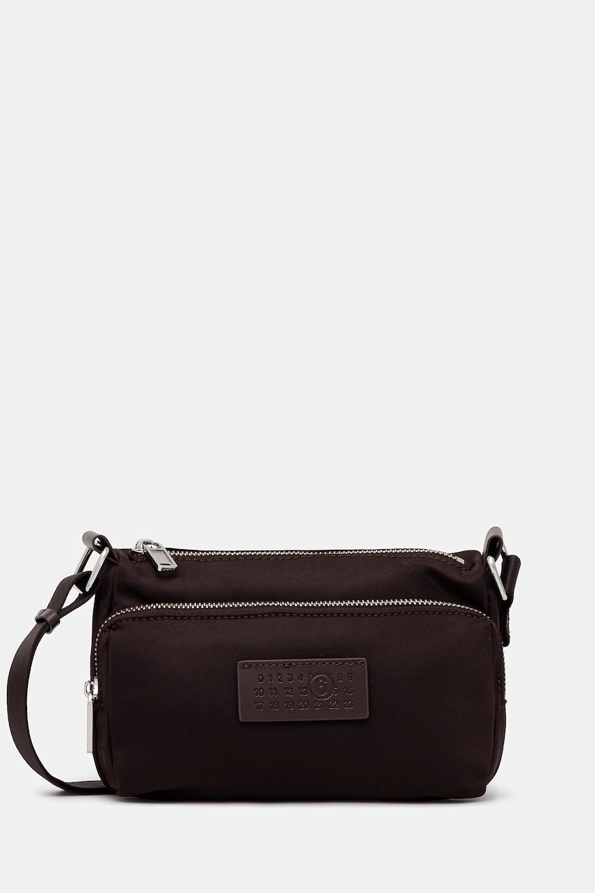 Kabelka MM6 Maison Margiela hnědá barva, SB5WG0023.P8504.T5075