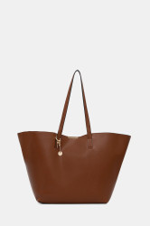 Kabelka Morgan hnědá barva, 2SHOPI