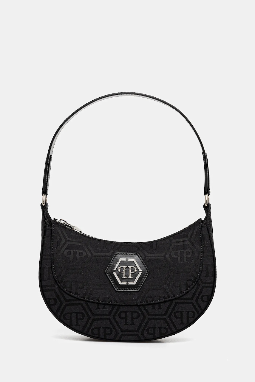 Kabelka Philipp Plein černá barva, PAEA WBA2104 PTE021N