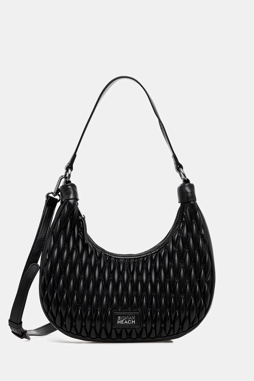 Kabelka Silvian Heach MAPOL černá barva, RCA25034BO