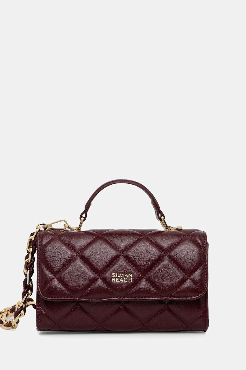 Kabelka Silvian Heach SHOBO vínová barva, RCA25026BO
