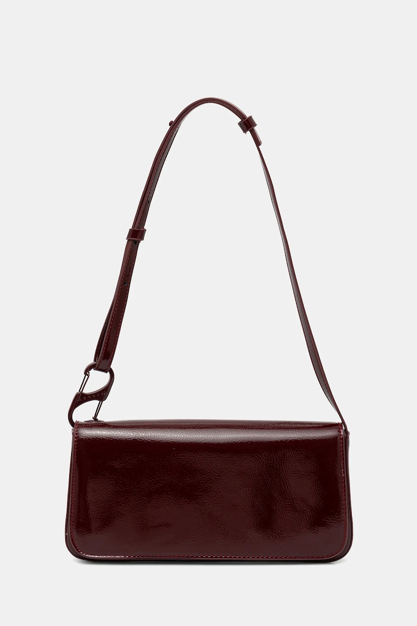 Kabelka Sisley vínová barva, 6PUZWY05V