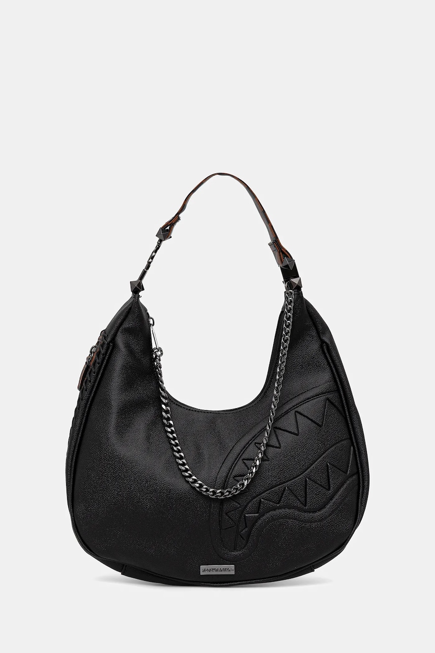 Kabelka Sprayground černá barva, 910B8070NSZ