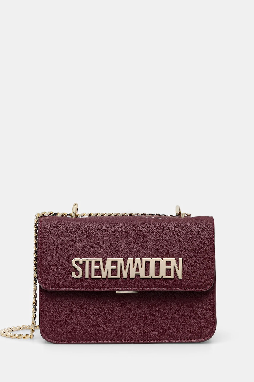 Kabelka Steve Madden Bstakes-2 vínová barva, SM13001826