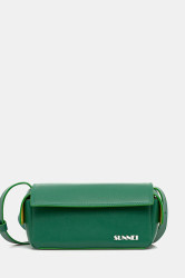Kabelka Sunnei zelená barva, ACCXBAG067
