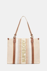 Kabelka Superdry béžová barva, W9110412A-20O