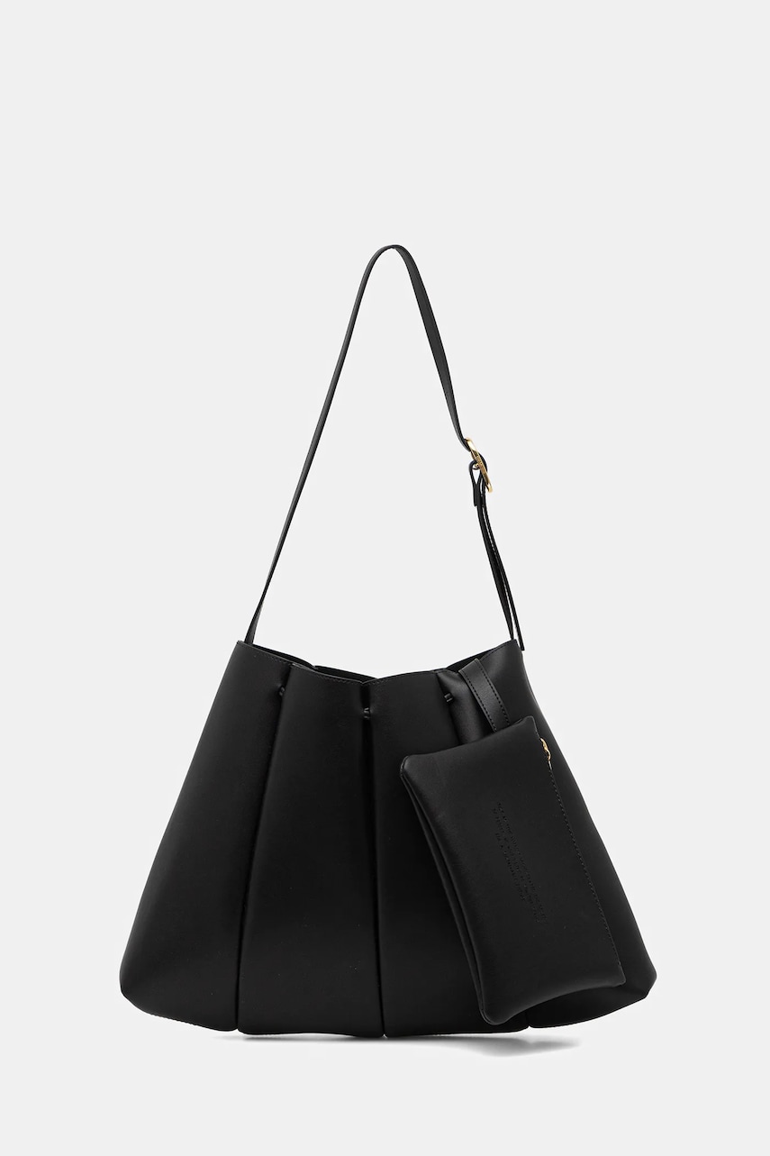 Kabelka Themoire černá barva, TMCOHLNN1